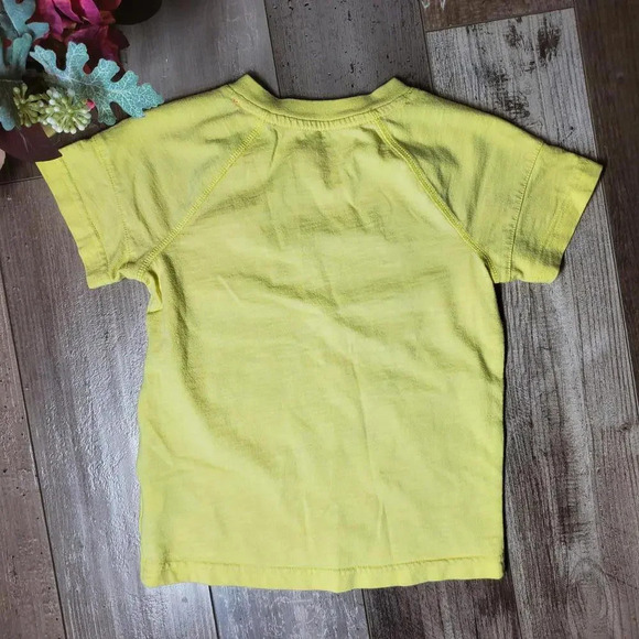 Cat & Jack Yellow Toddler Boy V-Neck Lizard King T-Shirt Size 3T NWOT - Picture 8 of 11